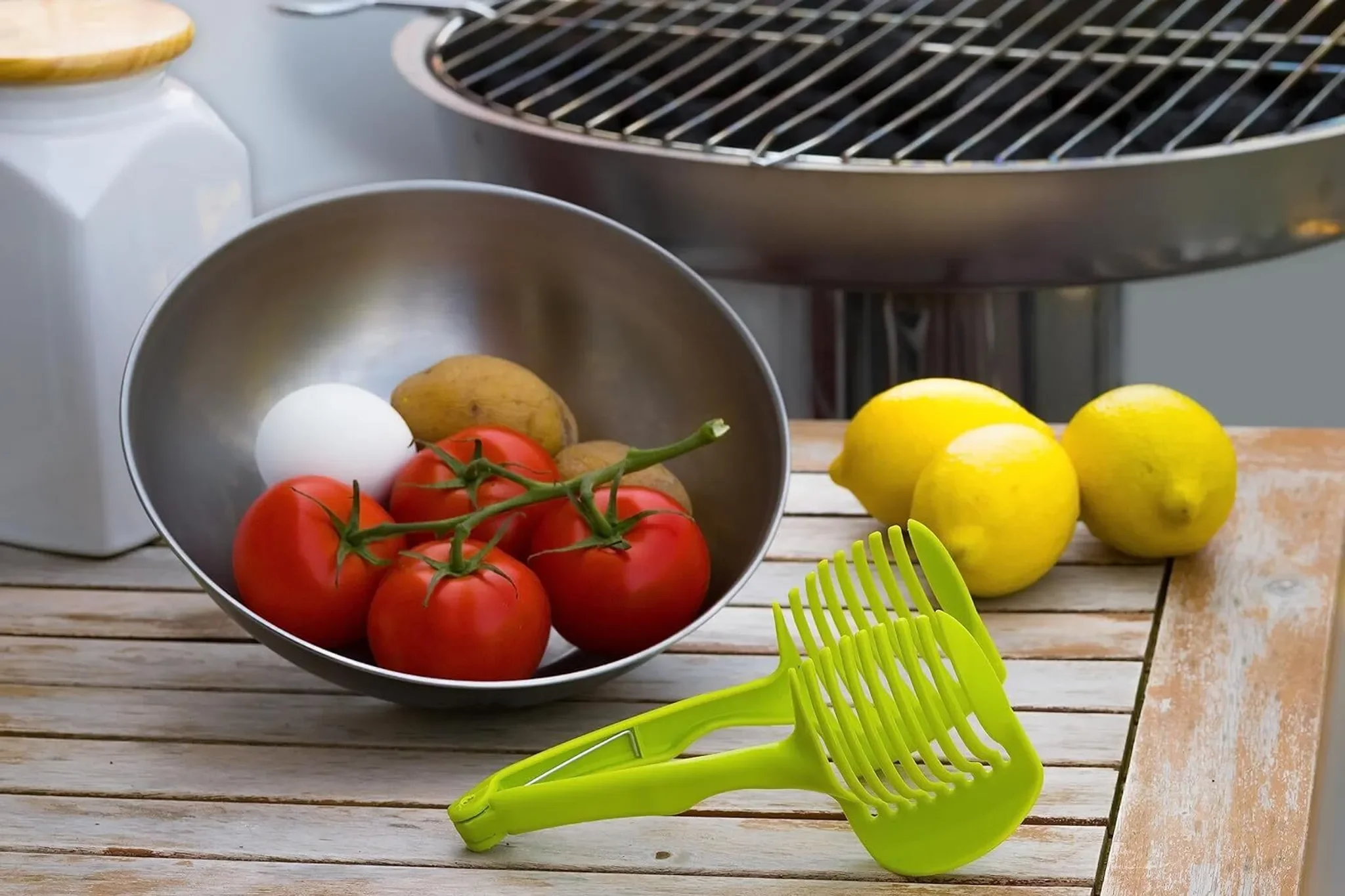 Better Smart Obst-Gemüse-Häcksler – Schneidegriff Grün